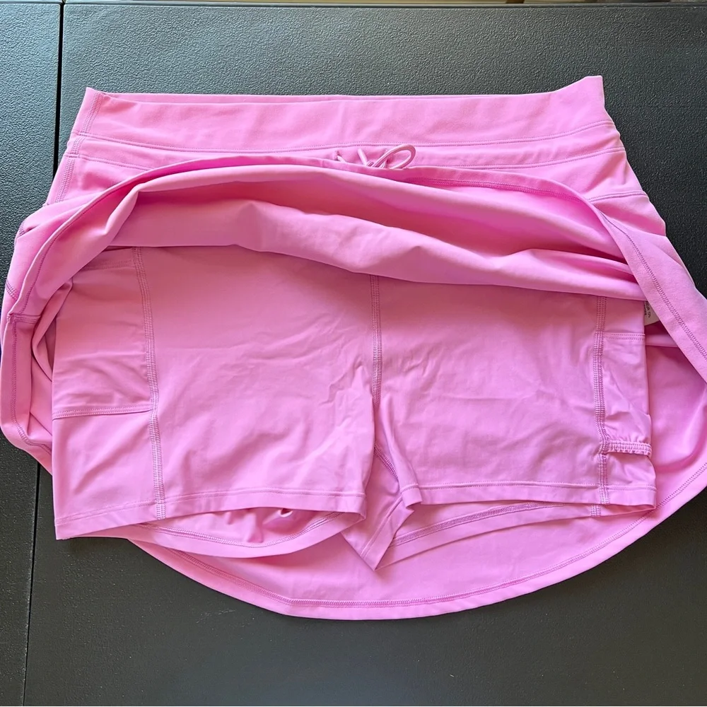 VUORI Daily Skirt Azalea Pink Women’s Size XL Tennis Pickleball Golf Athletic - Picture 5 of 7